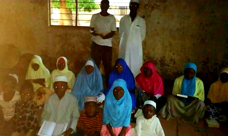 STUDENTS IN THEIR OLD MADRESSA